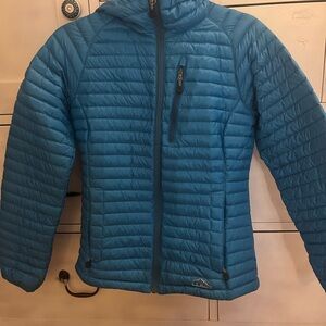 L.L Bean Blue Puffer Jacket